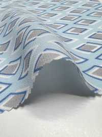 KKP2046-D106 Retro Satin Ruvidità Superficie Stampa Multicolore[Tessile / Tessuto] Uni Textile(Komon Studio) Sottofoto