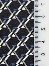 KKP2046-D143 Retro Satin Ruvidità Superficie Stampa Multicolore[Tessile / Tessuto] Uni Textile(Komon Studio) Sottofoto