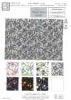 KCP808MW-DK-58 Lawn di cotone 80 fili stampa Miracle Wave