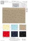 KCP808MW-DK-616 Lawn di cotone 80 fili con stampa Miracle Wave