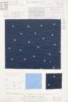 KCP606-MWDK-673 Stampa Miracle Wave in lawn di cotone 80s