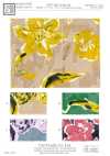 KCP103-DKD-546 80 Batista di cotone con stampa Miracle Wave