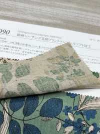 28090 Lino Lino Loomstate Con Stampa Floreale E Finitura Angel Soft[Tessile / Tessuto] SUNWELL Sottofoto