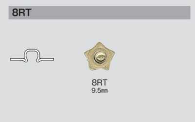 8RT 8RT Rivetto a stella B/O