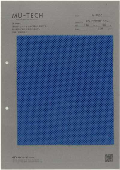 M-9000 Poliestere W Raschel con finitura antibatterica deodorante