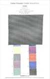 5SG008 Cotone/Poliestere a righe e quadri stropicciati