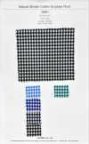 3SG021 Plaid A Quadri In Cotone Elasticizzato Naturale