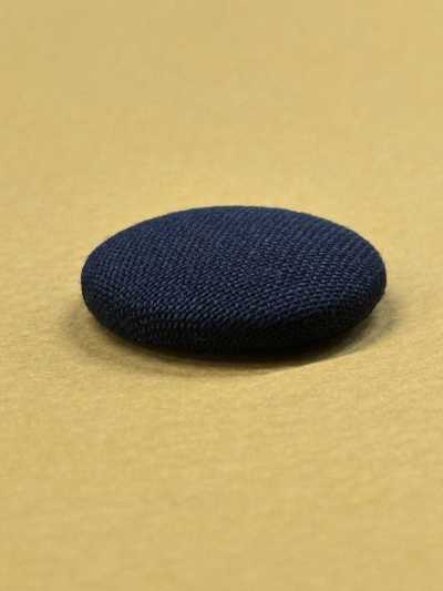 CV-HIRA-NH Bottone rivestito, piatto, senza gambo