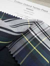 3SG023 Plaid Scozzese In Cotone Oxford[Tessile / Tessuto] Sottofoto