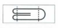 M-9910-ST-2 M-9910 Scotchlite ST-2 (Quattro Pieghe, Cucitura Su Entrambi I Lati)[Cavo A Nastro] MARCHIO STELLARE (Hoshika) Sottofoto