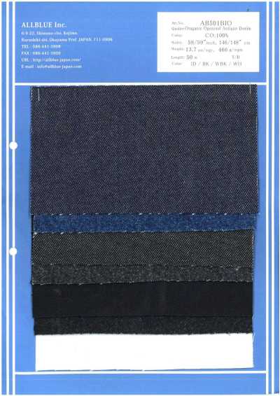 AB501BIO Denim antico open-end biologico da 13,7 oz