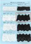 8106-19F Pizzo Volant Di Cotone