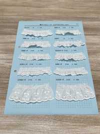 8086-1F Pizzo Volant Di Cotone Kyowa Lace Sottofoto