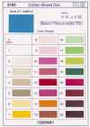 2100-MS Nastro in tessuto principale in broadcloth di poliestere e cotone