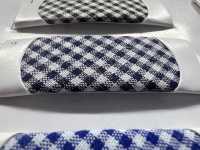 1515-BF Nastro Piatto Sbieco T/C Gingham (Piccolo Quadretto)[Cavo A Nastro] Industrie Topman Sottofoto