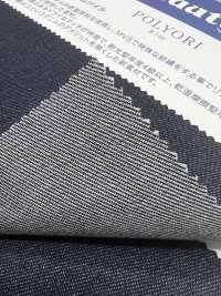 PE1616 8,1oz Twill Di Poliestere Riciclato[Tessile / Tessuto] Kumoi Beauty Sottofoto