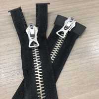 10-N-E-MR Cerniera Vintage WALDES, Alpacca, Taglia 10, Nastro In Poliestere, Separatore Bidirezionale Asahi Fastener Foto secondaria