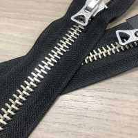 10-N-E-MR Cerniera Vintage WALDES, Alpacca, Taglia 10, Nastro In Poliestere, Separatore Bidirezionale Asahi Fastener Foto secondaria