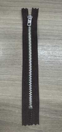 3-AL-E-C Cerniera Vintage WALDES In Alluminio Taglia 3 Con Nastro In Poliestere E Estremità Chiusa Asahi Fastener Foto secondaria