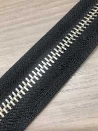 8-N-E-OR WALDES® Cerniera Vintage, Nichel Argento, Misura 8, Nastro In Poliestere, Aperto Asahi Fastener Foto secondaria