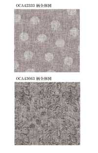 OCA42333 C/L Jacquard "Punto"[Tessile / Tessuto] Oharayaseni Sottofoto