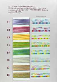 KING-STAR-MULTI Filo Da Ricamo Per Macchina Da Cucire King Star Multicolor Home FUJIX Sottofoto