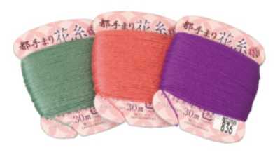 MIYAKO-HANA Miyako Temari Hana Filo per cucire a mano