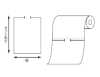 41934 Copertura Inferiore In PE Larghezza 500 Mm X 1200 Mm
