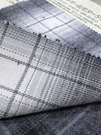 BC3401 30/2 Shaggy Fuzzy Tartan Check[Tessile / Tessuto] COSMO TEXTILE Sottofoto