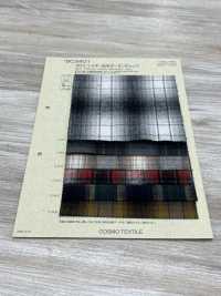 BC3401 30/2 Shaggy Fuzzy Tartan Check[Tessile / Tessuto] COSMO TEXTILE Sottofoto