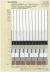 BC3559 OGN Rigato cotone e lino finitura lavaggio a secco