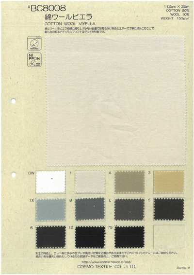 BC8008 Cotone Lana Viyella