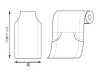 ROLLCOVER-WG-WIDE Copertura Larga In PE Con Soffietto
