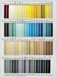 FUJIX-SAMPLE-18 Scheda Campione Di Nylon King Wooly FUJIX Sottofoto