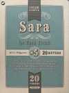 FUJIX-SAMPLE-26 Cartella campioni fili per cucito a mano Sara