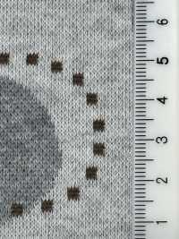 8025-1865-1 Maglia Jacquard A Pois A 3 Colori[Tessile / Tessuto] HOKKOH Sottofoto