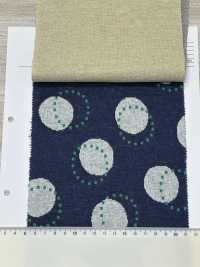 8025-1865-1 Maglia Jacquard A Pois A 3 Colori[Tessile / Tessuto] HOKKOH Sottofoto