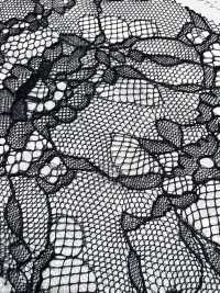 KKF8250-58-D1 Pizzo Raschel Morbido A Doppio Orecchino, Larghezza Ampia[Tessile / Tessuto] Uni Textile(Komon Studio) Sottofoto
