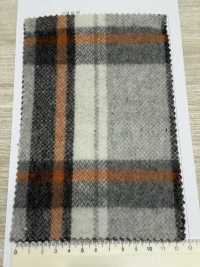 85352 Re LANA Chambray Shaggy Check[Tessile / Tessuto] Parika Sottofoto