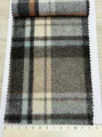 85352 Re LANA Chambray Shaggy Check[Tessile / Tessuto] Parika Sottofoto