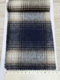 85352 Re LANA Chambray Shaggy Check[Tessile / Tessuto] Parika Sottofoto