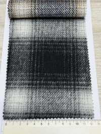 85352 Re LANA Chambray Shaggy Check[Tessile / Tessuto] Parika Sottofoto