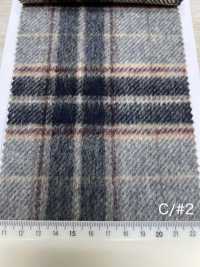 85352 Re LANA Chambray Shaggy Check[Tessile / Tessuto] Parika Immagini aggiuntive
