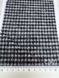 85352 Re LANA Chambray Shaggy Check[Tessile / Tessuto] Parika Immagini aggiuntive