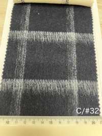 85352 Re LANA Chambray Shaggy Check[Tessile / Tessuto] Parika Immagini aggiuntive