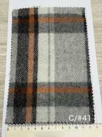 85352 Re LANA Chambray Shaggy Check[Tessile / Tessuto] Parika Immagini aggiuntive