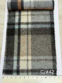 85352 Re LANA Chambray Shaggy Check[Tessile / Tessuto] Parika Immagini aggiuntive