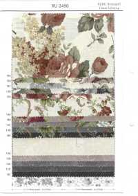 RU2490 Quiltgate Lulu Bouquet Biblioteca Classica 4[Tessile / Tessuto] COSMO TEXTILE Sottofoto