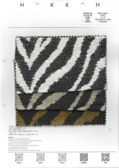 OSK-1020-1 Ciniglia zebra