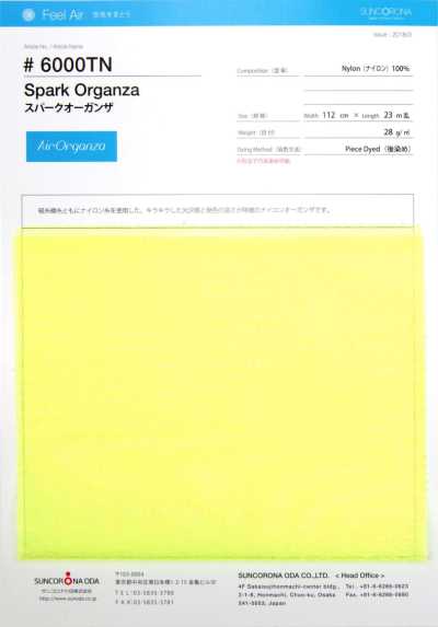6000TN Organza scintillante